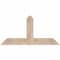 Ekena Millwork Portland Smooth Timber Gable Bracket, Douglas Fir, 48"W x 24"H x 1 1/2"D x 5 1/2"F, 12/12 Pitch GBW048X24X0206POR00SDF - alternate 1